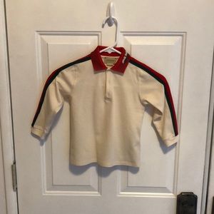 Gucci Kids Long sleeve Polo Shirt